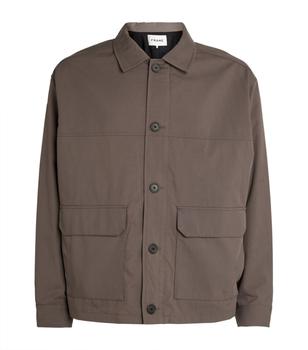 FRAME | Cotton-Blend Field Jacket商品图片,独家减免邮费