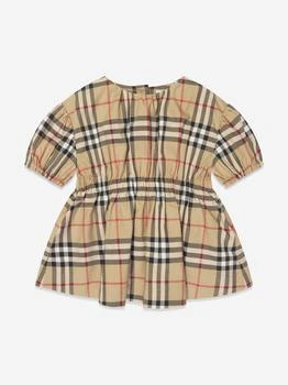 推荐Baby Girls Shelley Dress in Archive Beige Check商品