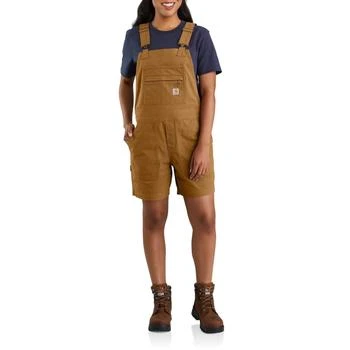 Carhartt | Carhartt 105268 Rugged Flex® Relaxed Fit Canvas Shortalls,商家SIERRA,价格¥131