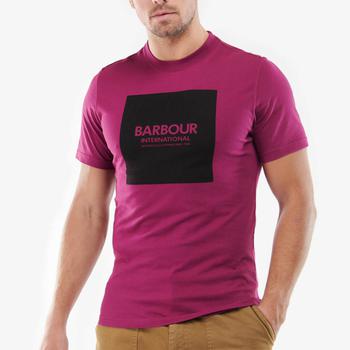 推荐Barbour International Block Logo-Print Cotton-Jersey T-Shirt商品