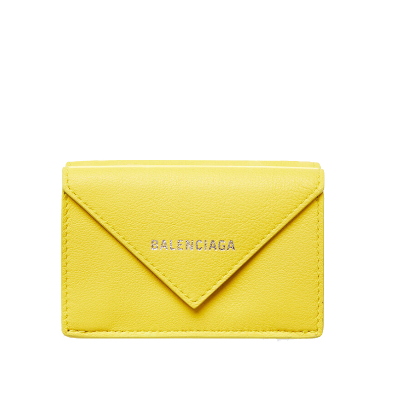 巴黎世家包双肩包, Balenciaga | Balenciaga/巴黎世家 新款 PAPIER系列 女士迷你黄色小牛皮翻盖按扣钱包391446DLQ0N7155商品图片 7.8折, 包邮包税