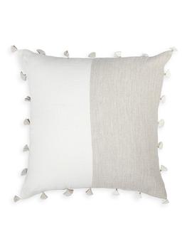 商品Anaya | So Soft Linen Tassels Pillow,商家Saks Fifth Avenue,价格¥748图片