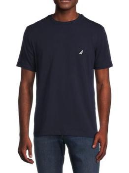 Nautica | Short Sleeve Solid Crewneck Tee商品图片,5.7折, 满$150享7.5折, 满折