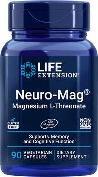 商品Life Extension | Life Extension Neuro-Mag® Magnesium L-Threonate (90 Capsules, Vegetarian),商家Life Extension,价格¥249图片