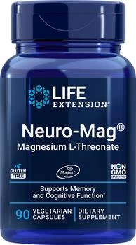 Life Extension | Life Extension Neuro-Mag® Magnesium L-Threonate (90 Capsules, Vegetarian),商家Life Extension,价格¥246