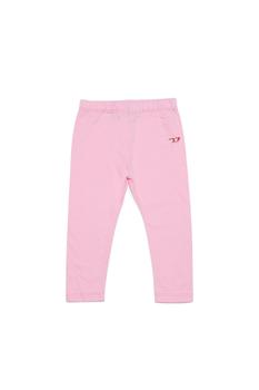 商品Diesel | Plesseb Trousers Diesel Pastel Pink Jersey Leggings With D Logo,商家Italist,价格¥499图片