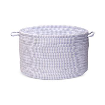 商品Colonial Mills | 16" x 10" Solid Ticking Fabric Basket,商家Macy's,价格¥548图片