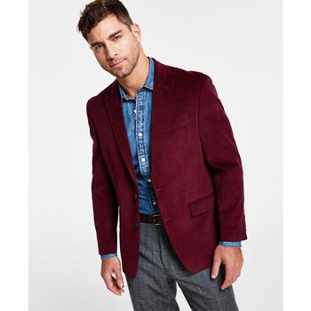 商品Ralph Lauren | 拉夫劳伦 男士经典版型 Ultraflex 灯芯绒西装外套,商家Macy's,价格¥853图片