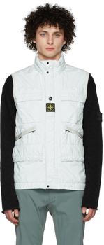 更多stone island, Stone Island | Off-White Membrana Vest商品图片 3.4折
