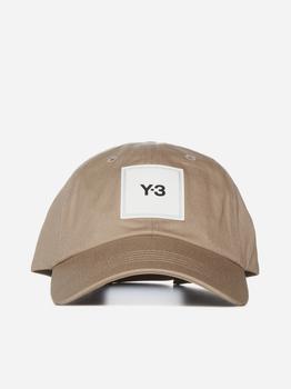 Y-3 | Logo cotton baseball cap商品图片 6折