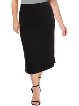 Calvin Klein | Plus Womens Business Officewear Pencil Skirt商品图片,3.8折起