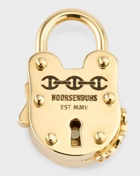 Hoorsenbuhs | 18K Yellow Gold 30MM Padlock Pendant,商家Neiman Marcus,价格¥43970