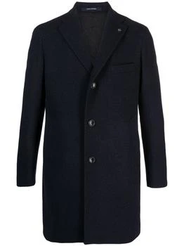 推荐TAGLIATORE - Single-breasted Wool Coat商品