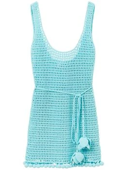 推荐BURBERRY - Crochet Cotton Mini Dress商品