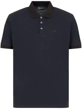 Emporio Armani | EMPORIO ARMANI - Logo Cotton Polo Shirt,商家Tessabit HK,价格¥450