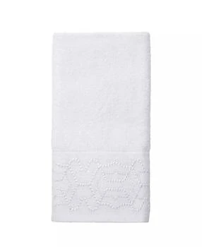 Avanti | Serafina Geometric Embroidered Cotton Bath Towel, 27" x 50",商家Macy's,价格¥63