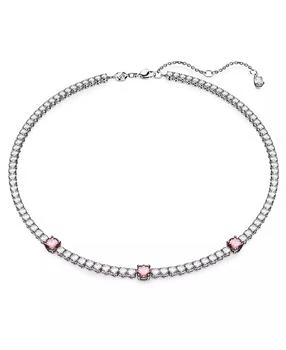 Swarovski | Rhodium-Plated Mixed Crystal Tennis Necklace, 15" + 2-3/4",商家Macy's,价格¥2791