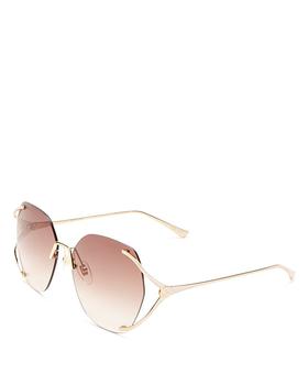 推荐Women's Round Sunglasses, 59mm商品