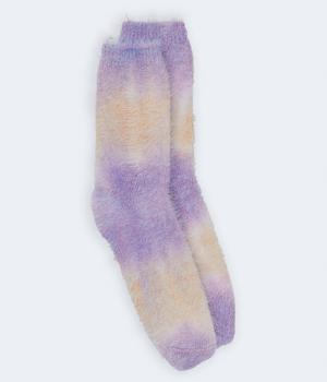 商品Aeropostale | Aeropostale Women's Ombrac Eyelash Yarn Crew Socks,商家Premium Outlets,价格¥37图片