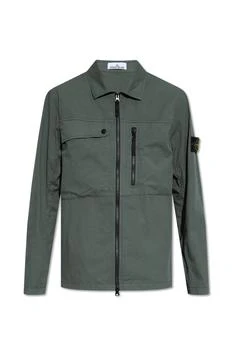 Stone Island | Stone Island Zip Up Collared Jacket 7.6折起, 独家减免邮费