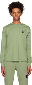 Stone Island | Green Patch Long Sleeve T-Shirt商品图片,