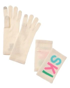 Hannah Rose | Ski Intarsia 3-in-1 Cashmere Gloves,商家Premium Outlets,价格¥437