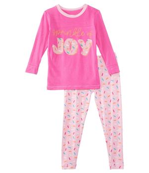 商品KicKee Pants | Long Sleeve Graphic Pajama Set (Toddler/Little Kids/Big Kids),商家Zappos,价格¥306图片