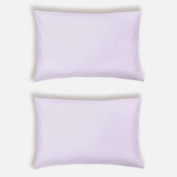 商品ïn home 200 Thread Count 100% Organic Cotton Pillowcase Pair - Light Grey图片