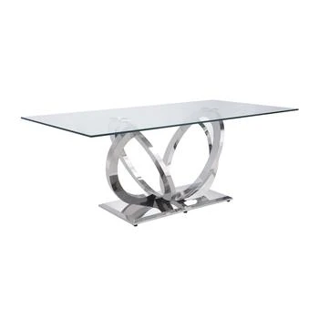 Simplie Fun | Dining Table in Glass,商家Premium Outlets,价格¥12365