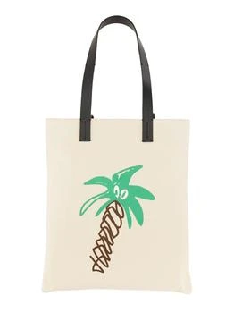 推荐Palm Angels Cotton Canvas Shopping Bag - Men商品