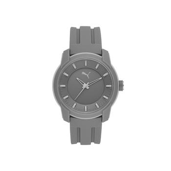 推荐Men's Puma 2 Three-Hand, Gray-Tone Polycarbonate Watch, P6006商品