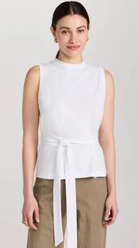 推荐Sleeveless Wrap Top商品