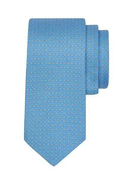 Salvatore Ferragamo | Viva Silk Gancini Tie,商家Saks Fifth Avenue,价格¥1770