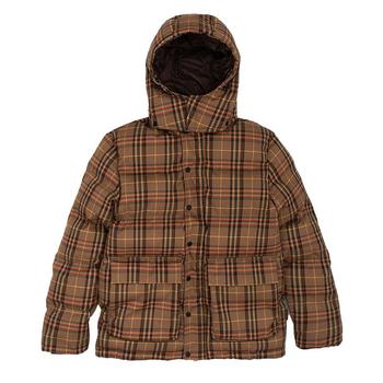 推荐Hikerdelic Calland Plaid Puffer Jacket Brown Plaid商品