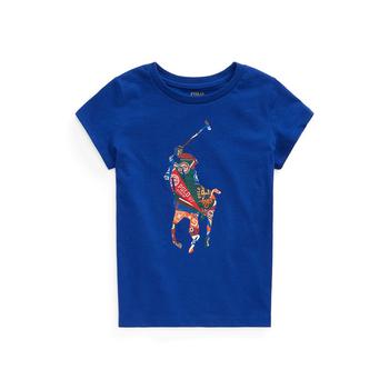 商品Little Girls Big Pony Jersey T-shirt,商家Macy's,价格¥130图片