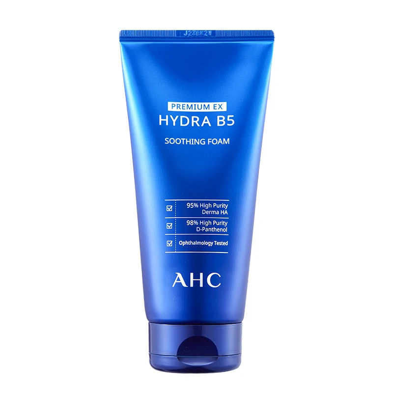 推荐韩国AHC玻尿酸B5洗面奶深层清洁毛孔女控油保湿祛痘洁面男士商品