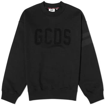 GCDS | GCDS Velvet Logo Sweater 