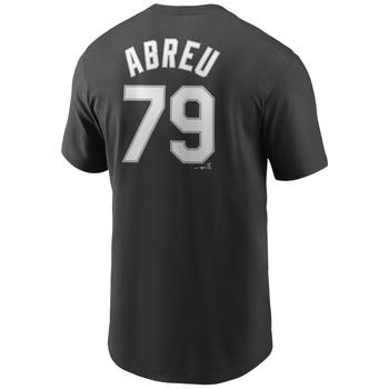 NIKE | Men's Jose Abreu Chicago White Sox Name and Number Player T-Shirt商品图片,独家减免邮费