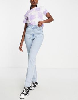 美国李维斯, Levi's | Levi's Well Thread cotton 70's high straight jean in light wash - LBLUE商品图片 8.5折