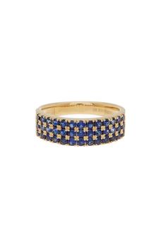商品18K Gold El Mar Sapphire Band Ring,商家Nordstrom Rack,价格¥6414图片