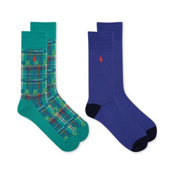 推荐Men's Plaid Slack Socks, 2-Pack商品