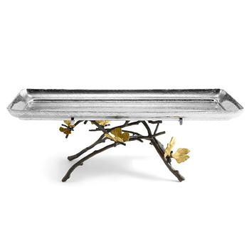 商品Michael Aram | Ginkgo Footed Centerpiece Tray,商家Bloomingdale's,价格¥3373图片