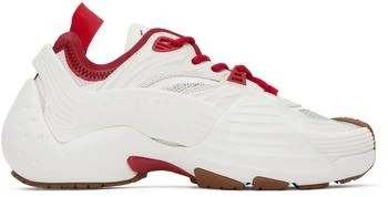 Lanvin | SSENSE Exclusive Red & White Flash-X Sneakers,商家Ssense US,价格¥1541