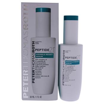 推荐Peptide 21 Wrinkle Resist Serum by Peter Thomas Roth for Unisex - 1 oz Serum商品