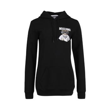 Moschino | MOSCHINO 女士黑色小熊连帽卫衣 EV1709-5527-1555商品图片,满$100享9.5折, 满折