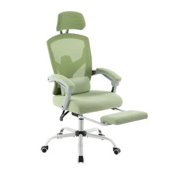 Simplie Fun | Mesh High Back Ergonomic Office Chair Lumbar Support Pillow Computer Desk Chair,商家Premium Outlets,价格¥938