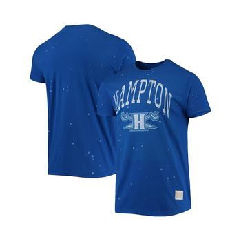 更多The Original Retro Brand, The Original Retro Brand | Men's Royal Hampton Pirates Bleach Splatter T-shirt商品图片 