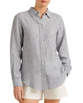 ralph lauren 衬衫, Ralph Lauren | Linen Button Down Shirt商品图片 6折, 独家减免邮费