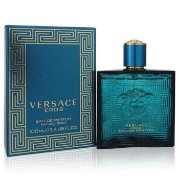 范思哲香水推荐, Versace | Versace Eros by Versace Eau De Parfum Spray 3.4 oz for Men商品图片 