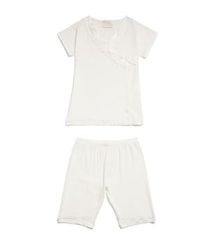 商品Story Loris | Lace Wrap Pyjamas Set (4-14 Years),商家Harrods,价格¥1041图片